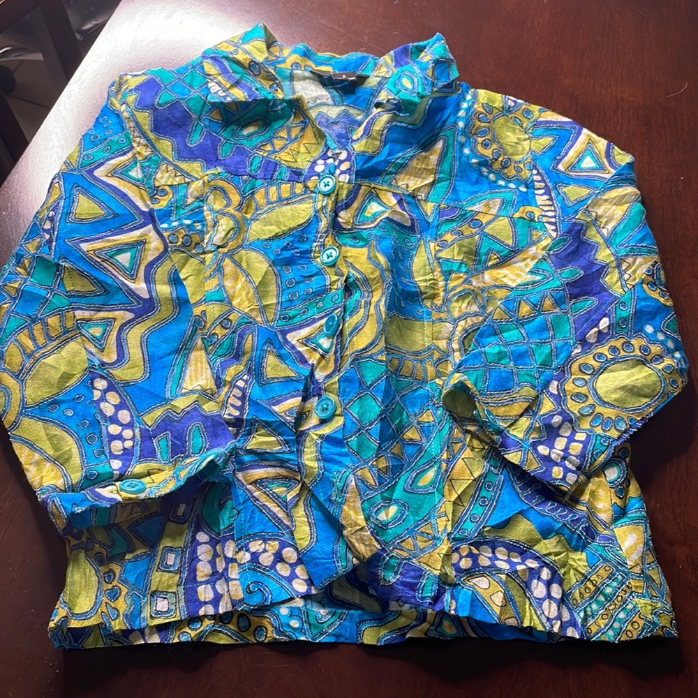 Toni Morgan 3 quarter sleeve top